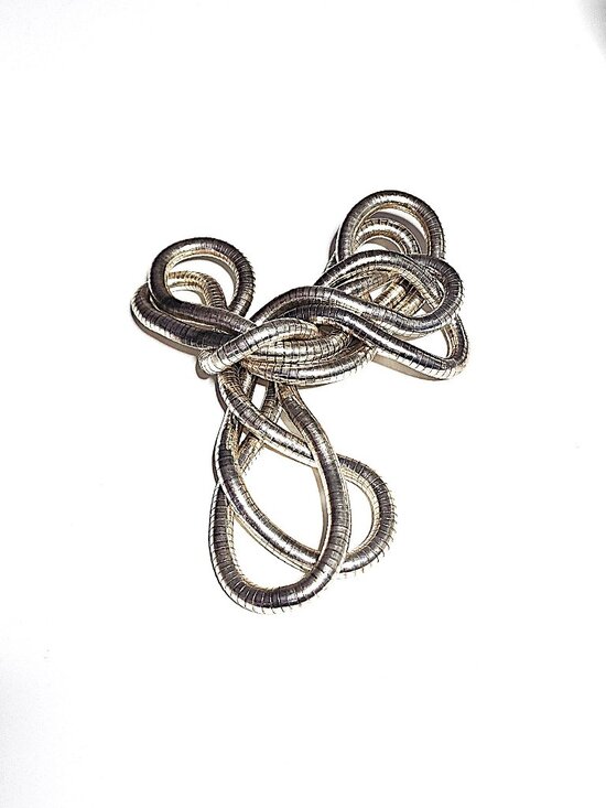 Bendy silver-tone snake necklace bundle - Picture 4 of 8